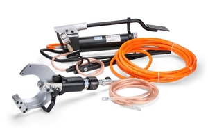 Комплект гидравлических ножниц KBT НГПИ-85 для резки кабелей под напряжением до 35 кВт 61843 цена, купить