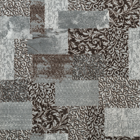 Ковровое покрытие «Вербена», 4 м, цвет серый/принт ВИТЕБСКИЕ КОВРЫ