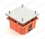 Коробка распределительная с/у 92х92х45мм для полых стен с пластиковыми зажимами (126шт) | GE41022 GREENEL