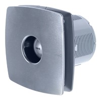 Вентилятор осевой вытяжной Cata X-Mart 10 Inox D100 мм 38 дБ 98 м³/ч обратный клапан цвет серебристый аналоги, замены