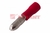 Разъем штекерный изолированный штекер 4 мм 0.5-1.5 (РШи-п 1.5-4/РШИп 1,25-4) красный | 08-0511 REXANT
