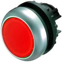 Головка управляющая кнопки с подсветкой M22-DRL-R EATON 216946 красный изменение функции фиксация/без аналоги, замены