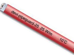 Нагревательный кабель саморегулируемый DEVIpipeguard 25 красный (катушка ~750 м, ±10%) | 98300868 DEVI отрезной для труб Pipeguard аналоги, замены