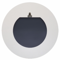 Зеркало декоративное Scandi круг 45 см цвет серый
