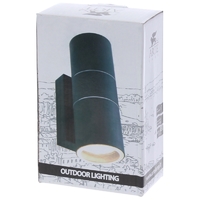 Настенный светильник уличный Mistero 2хGU10х35 Вт IP44 цвет серый металлик Arte Lamp