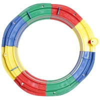 Песочница сборная круглая ø136 h18 см пластик разноцветный ТУБА-ДУБА