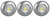 Светильник пушлайт (подсветка) 1хLED (COB) 3xAAA SB-504 Аврора серебристый (3 шт. в коробке) | Б0031043 ЭРА (Энергия света)