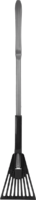 Щетка скребок для автомобиля Saturn h50 см пластик серый
