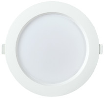 Светильник светодиодный бытовой ДВО 1703 белый круг 18Вт 6500K IP40 | LDVO0-1703-18-6500-K01 IEK (ИЭК)