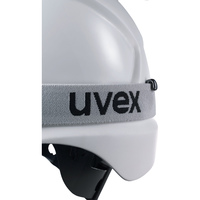 Каска защитная Uvex Феос алпайн 51-61 см с храповиком белая 9773050