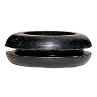 Резиновое кольцо PVC - чёрное для кабеля диаметром максимум 12 мм диаметр отверстия 17 | 098093 Legrand