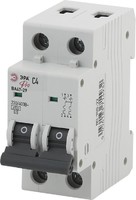 Выключатель автоматический двухполюсной Pro NO-900-24 ВА47-29 2P 6А кривая C | Б0031756 ЭРА (Энергия света)