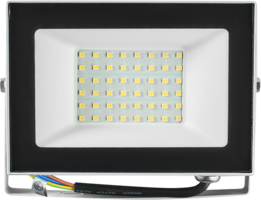 Прожектор светодиодный уличный Volpe Q516 50 Вт 4000K IP65, холодный белый свет Uniel