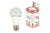 Лампа светодиодная НЛ-LED-A60-12 Вт-230 В-3000 К-Е27, (60х108 мм), Народная | SQ0340-1511 TDM ELECTRIC