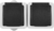 Розетка двойная накладная LK Studio Aqua с заземлением крышкой IP54 цвет серый