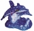 Акриловая светодиодная фигура &quot;Синие дельфины&quot; 65х48х48 см,136 светодиодов, IP44 понижающий трансформатор в комплекте, | 513-132 NEON-NIGHT
