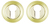 Накладка под цилиндр SG/GP-4, цвет матовое золото Fuaro