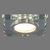 Светильник точечный встраиваемый Bohemia с LED-подсветкой под отверстие 60 мм 2 м² цвет прозрачный ITALMAC