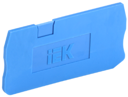 Заглушка для КПИ 3в-1,5/2,5 3 вывода синяя | YZN11D-3-ZGL-002-K07 IEK (ИЭК) ИЭК купить в Москве по низкой цене