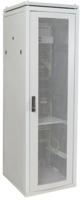 Шкаф сетевой 19" LINEA N 24U 600х600 мм перфорированная передняя дверь серый | LN35-24U66-P ITK IEK (ИЭК) цена, купить