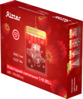 Светильник светодиодный Ritter The Bell 3D 29291 3 на батарейках