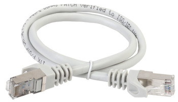Коммутационный шнур (патч-корд), кат.5Е FTP, LSZH, 1,5м, серый | PC01-C5EFL-1M5 ITK IEK (ИЭК)