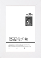 Рамка Alisa, 10x15 см, цвет белый аналоги, замены