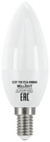 Лампа светодиодная Bellight E14 220-240 В 7 Вт свеча 600 лм холодный белый цвет света