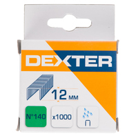 Скоба для степлера Dexter 140 тип 12 мм 1000 шт.