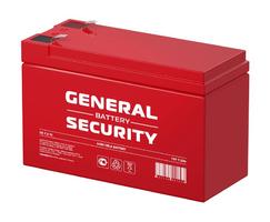Аккумулятор 12В 7.2А.ч General Security GS7.2-12 купить в Москве по низкой цене