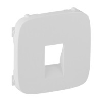 Панель лицевая Valena Allure для 1-м аудиорозетки с пружинными зажимами бел. Leg 755365 Legrand Накладка одиночной купить в Москве по низкой цене