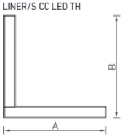Светильник светодиодный LINER/S DR LED 1200 TH S 4000K | 1473000190 Световые Технологии