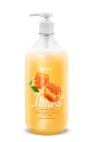 Жидкое крем-мыло Grass Milana «Молоко и мед» 1 л