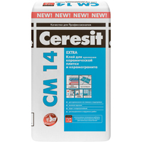 Клей плиточный Ceresit CM14 Extra С1Т 25 кг 1767954 купить в Москве по низкой цене