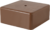 Распределительная коробка открытая IEK 100×100×44 мм 2 ввода IP20 цвет дуб (ИЭК)