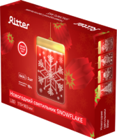 Светильник светодиодный Ritter Snowflake 3D 29292 0 на батарейках аналоги, замены