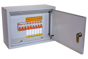 Осветительный щиток с выключателем ОЩВ-6 (63А/16А) 220х300х120мм - SQ1604-0001 TDM ELECTRIC