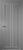 Дверь межкомнатная Челси глухая финиш-бумага ламинация цвет сильвер 80х200 см (с замком) BELWOODDOORS