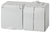 Блок розетка+выкл. ОП Эра Эксперт 11-7602-03 16А(10AX)-250В двойн. гориз. IP65 сер. Б0035994 (Энергия света)