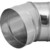 Отвод для круглых воздуховодов Ore D200 мм 45 градусов металл