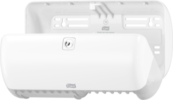 Диспенсер для туалетной бумаги Tork T4 в стандартных рулонах цвет белый