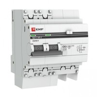 Выключатель автоматический дифференциального тока АД-2 2п 16А C 30мА тип AC (4 мод.) PROxima (электронный) | DA2-16-30-pro EKF 4мод купить по низким ценам