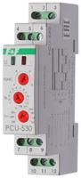 Реле многофункциональное PCU-530 (1 модуль; монтаж на DIN-рейке 100-264В AC/DC 3х8А 3NO/NC IP20) F&F EA02.001.025 Евроавтоматика ФиФ