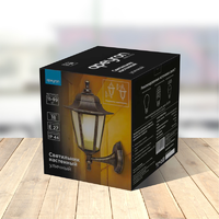 Настенный светильник уличный Apeyron Леда 11-99 E27 цвет бронза