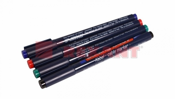 Набор маркеров E-8407#4S 0.3 мм (для маркировки кабелей) набор: черный, красный, зеленый, синий | 09-3997 SDS REXANT 4S Edding купить в Москве по низкой цене