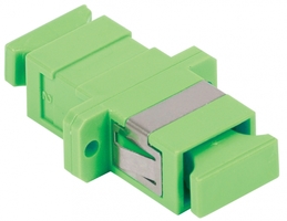 Адаптер проходной SC-SC для одномодового и многомодового кабеля (SM/MM); с полировкой APC; одинарного исполнения (Simplex) ITK FC1-SCASCA1C-SM IEK (ИЭК) цена, купить