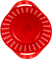 Корзинка Soft 20.61×22.21×17.4 см 4.1 л пластик цвет красный BEROSSI