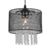 Люстра подвесная Ritter FERRARA 52534 9, 1 лампа Е27, цвет черный