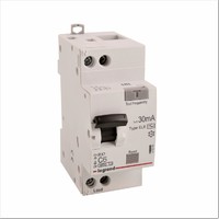 Выключатель автоматический дифференциального тока RX3 1п+N 6А C 30мА тип AC | 419396 legrand