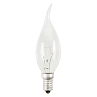 Лампа накаливания Bellight свеча на ветру E14 40 Вт свет тёплый белый аналоги, замены